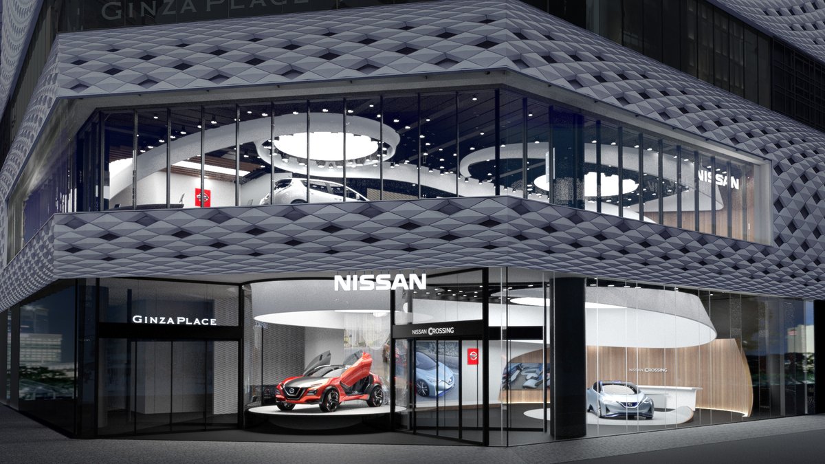 日産自動車、 銀座に新たなブランド発信拠点「ニッサン クロッシング」をオープン