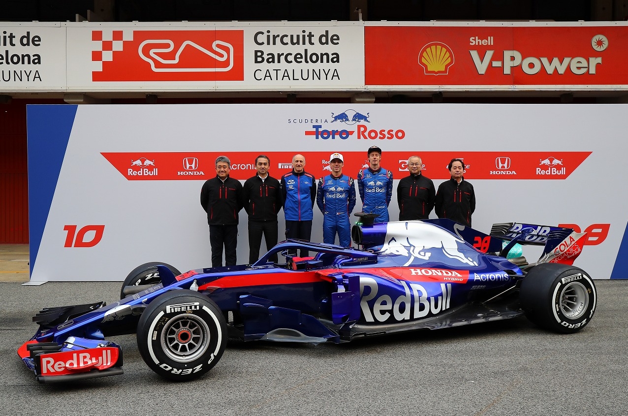 Red Bull Toro Rosso Honda、新型パワーユニット「Honda RA618H」を搭載した新型マシン「STR13」を公開